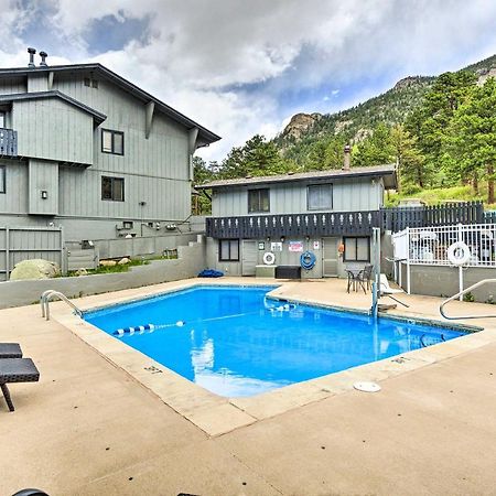 Estes Park Condo Rental Balcony With River Views! מראה חיצוני תמונה