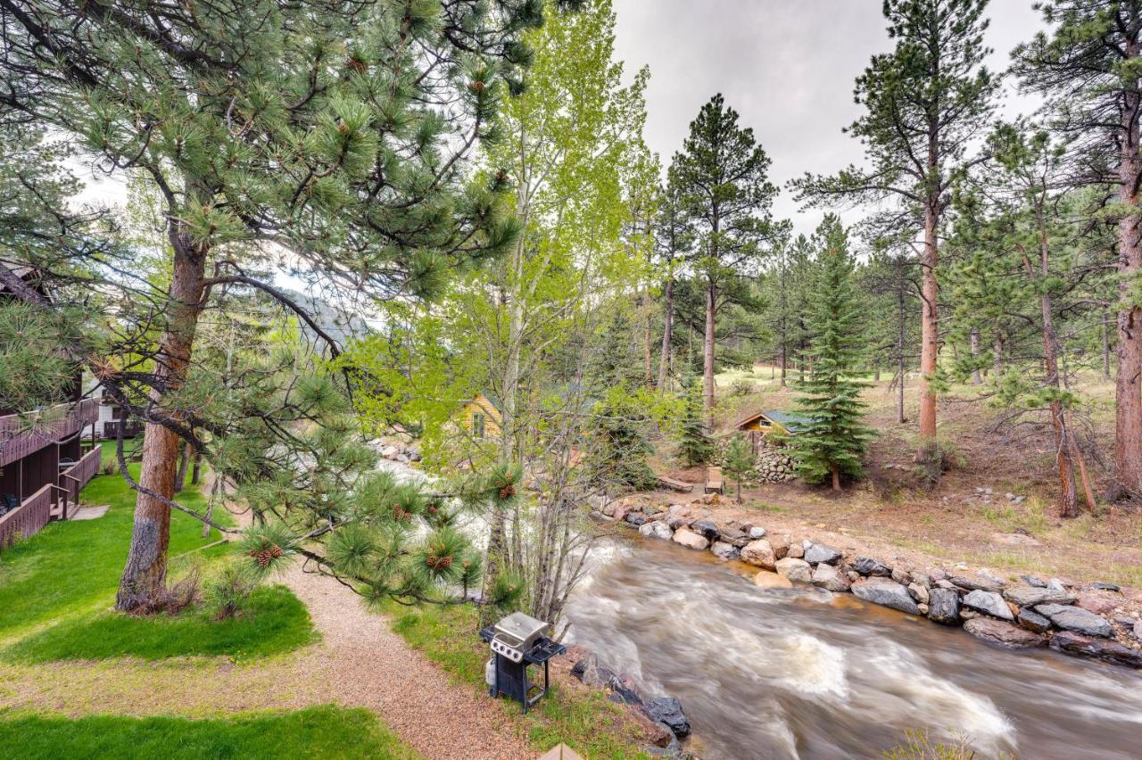 Estes Park Condo Rental Balcony With River Views! מראה חיצוני תמונה
