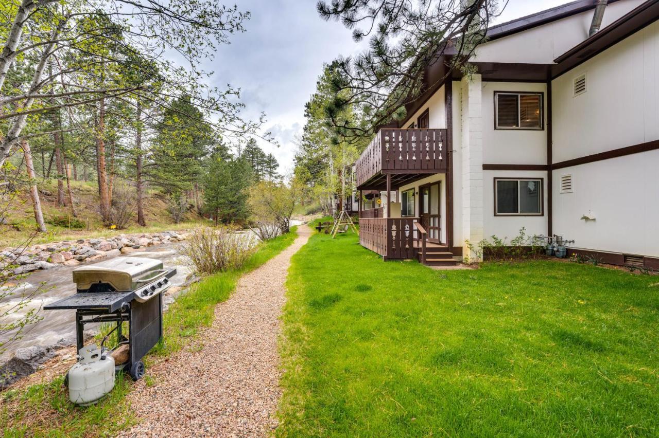Estes Park Condo Rental Balcony With River Views! מראה חיצוני תמונה