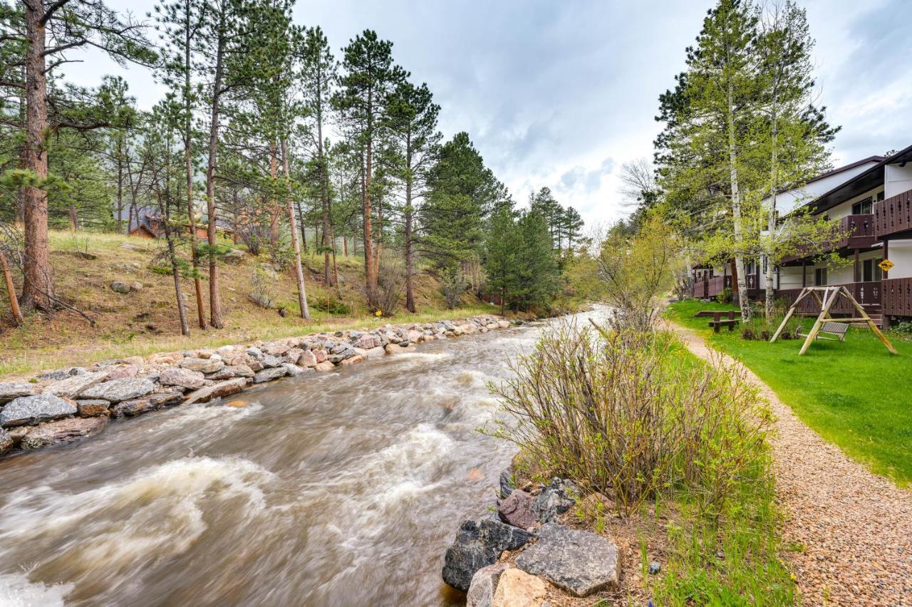 Estes Park Condo Rental Balcony With River Views! מראה חיצוני תמונה